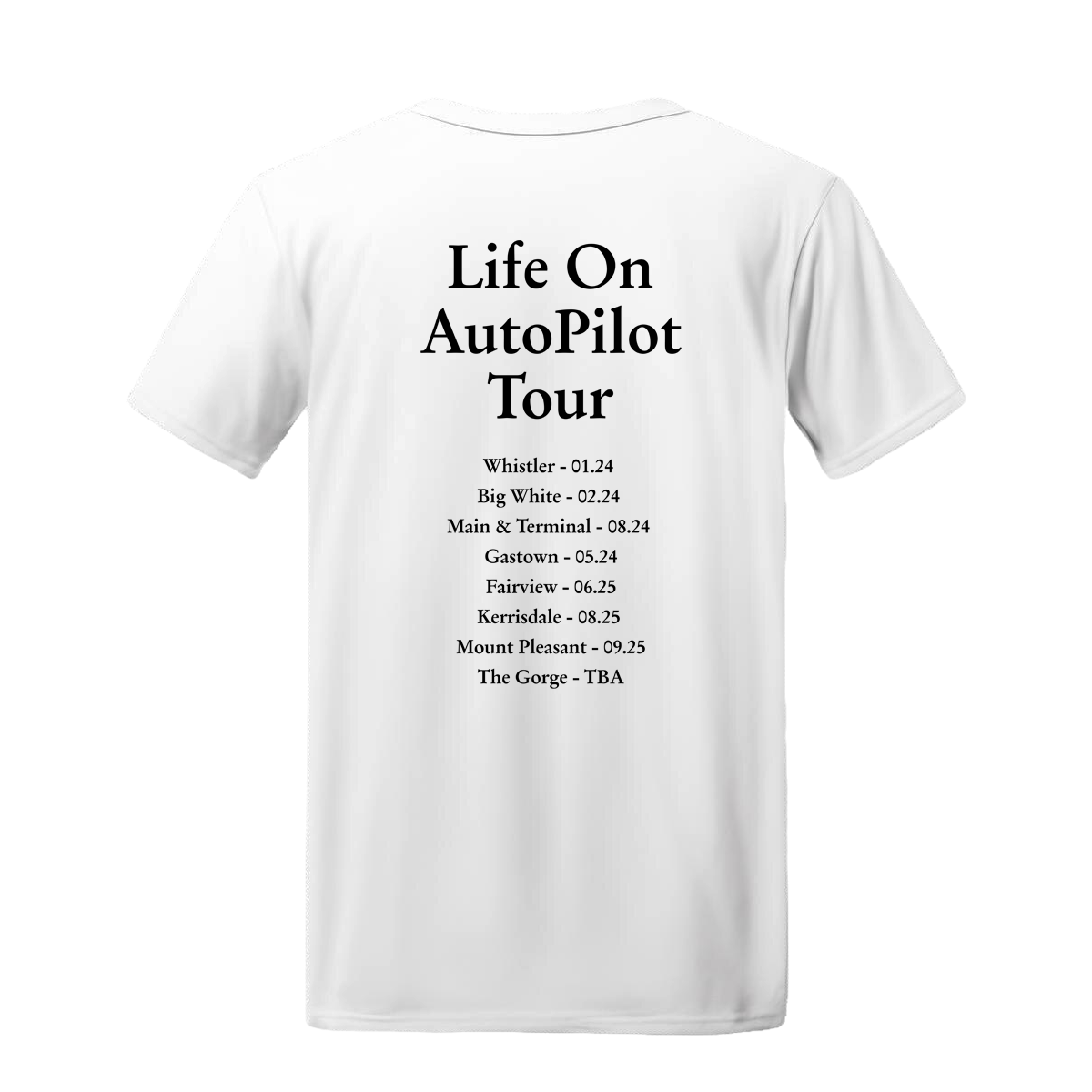 AutoPilot Tee - World Tour