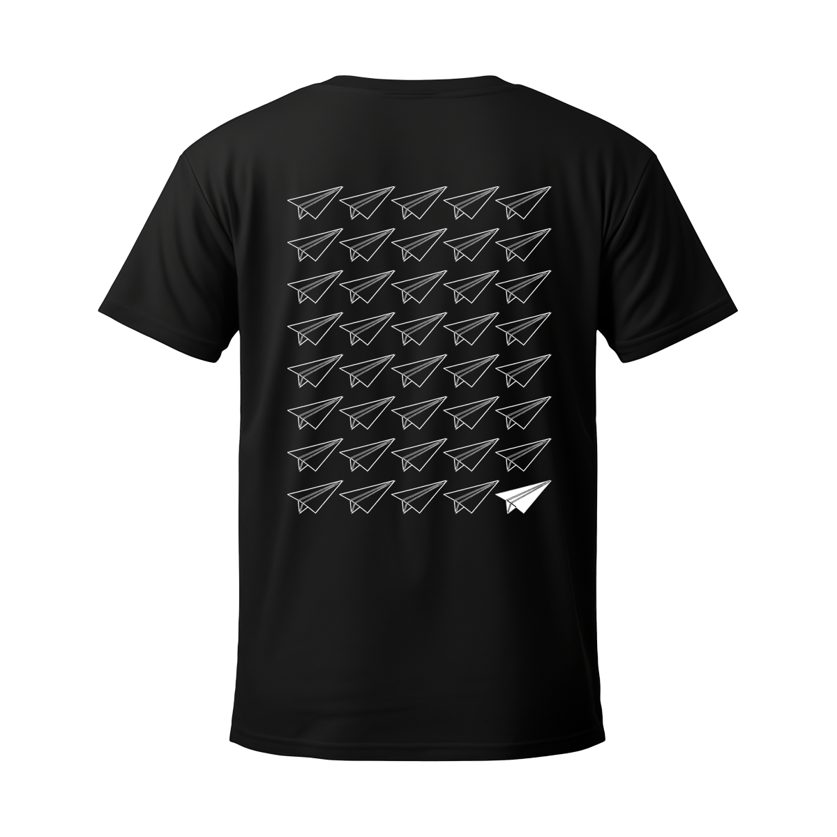 AutoPilot Tee - Black Paper Planes