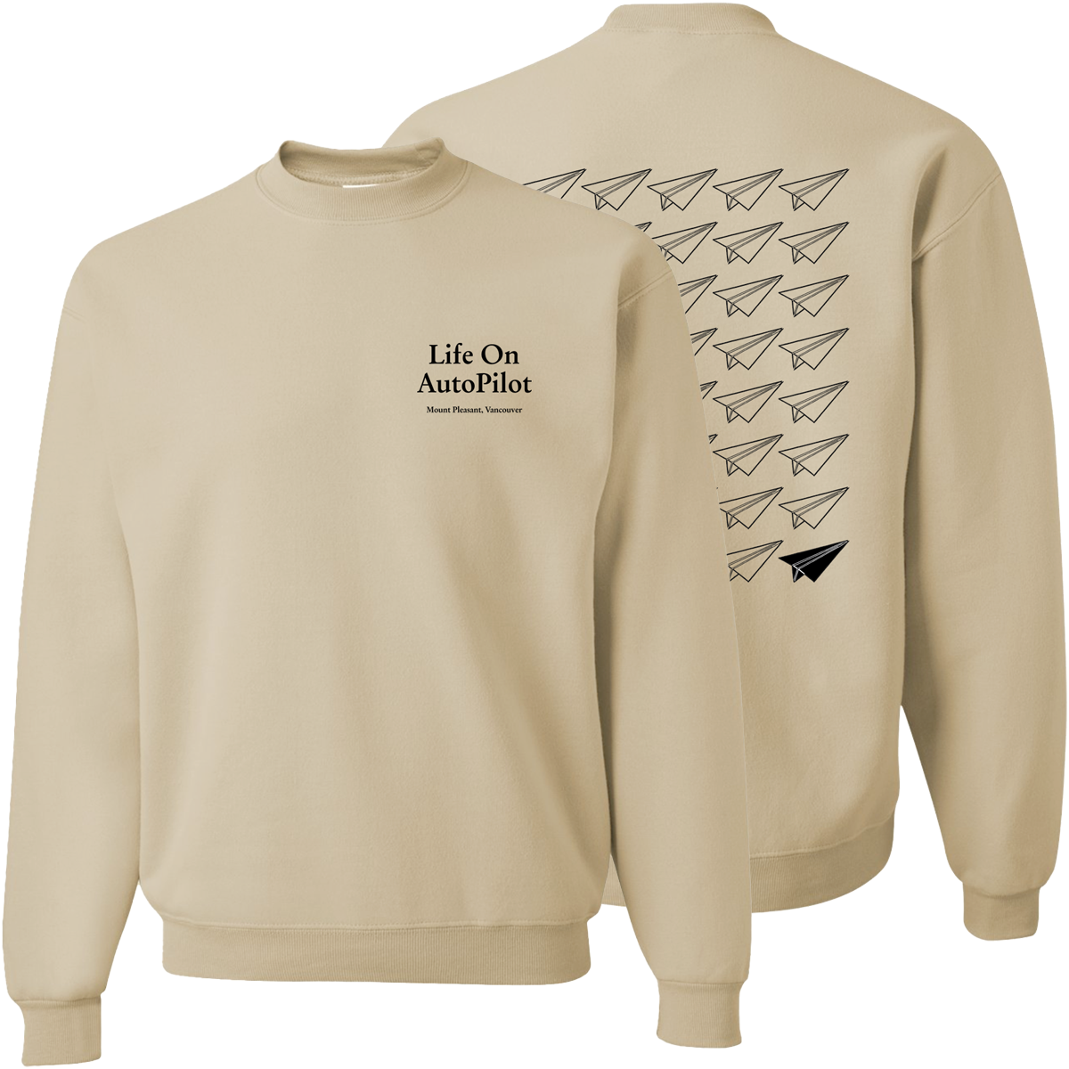 AutoPilot Paper Planes Sweater